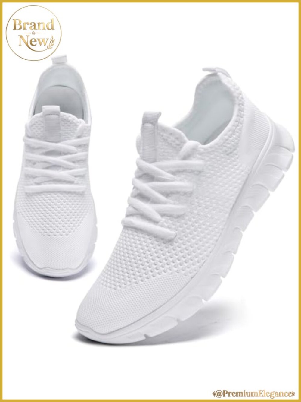 Women's Breathable Mesh Sneakers Non Slip Lightweight Cushioned Athletic